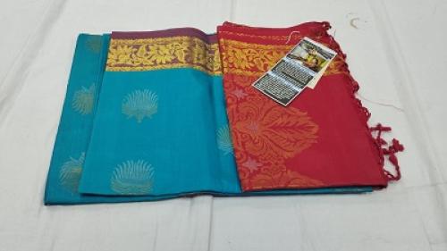 SOFT SILK SAREE WITH BLOUSE